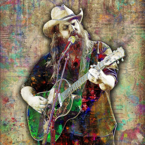 Chris Stapleton 12x18in County Poster - Picture 4 of 5